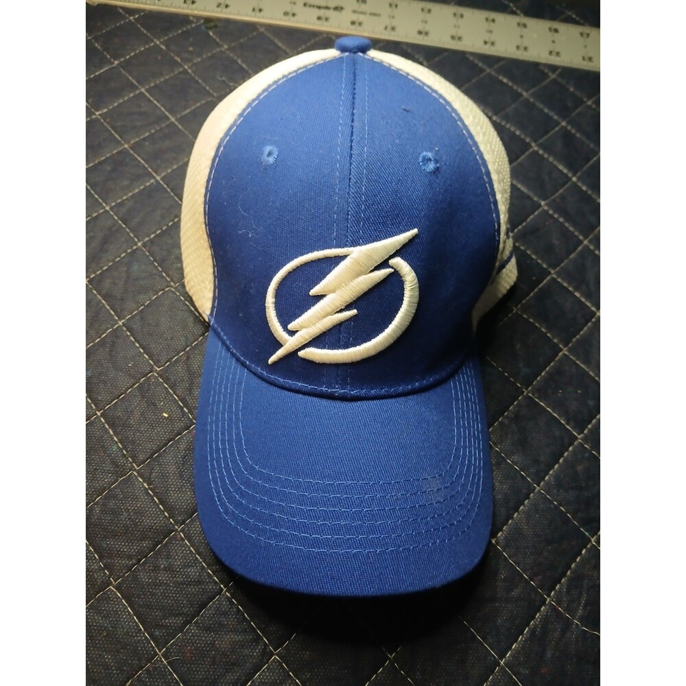 Tampa Bay Lightning Hat Cap Blue Embroidered Patch Logo